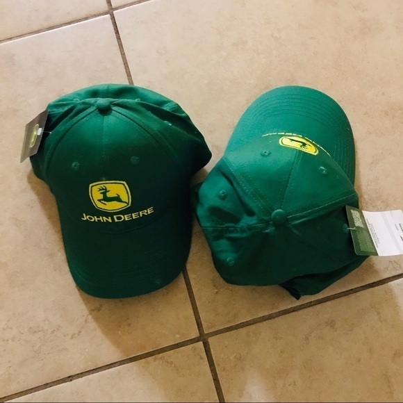 💖 2 pieces John Deere Adjustable Cap Hat 🧢 - Picture 4 of 6